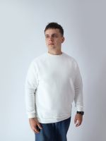 Світшот чоловічий теплий на флісі Freedom крем