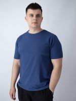 Футболка чоловіча базова джинс