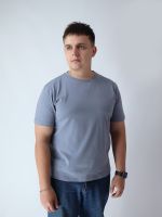 Футболка чоловіча базова сіра