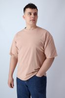 Футболка чоловіча oversize бежева