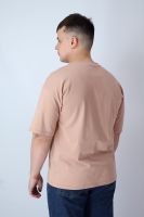 Футболка чоловіча oversize бежева