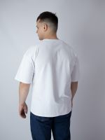 Футболка чоловіча oversize біла