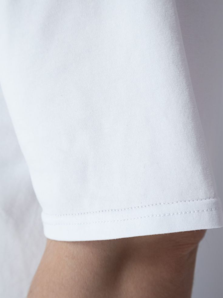 Футболка чоловіча oversize біла