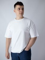 Футболка чоловіча oversize біла