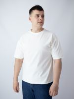 Футболка чоловіча oversize крем
