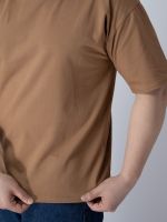 Футболка чоловіча oversize мокко
