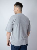 Футболка чоловіча oversize сірий меланж