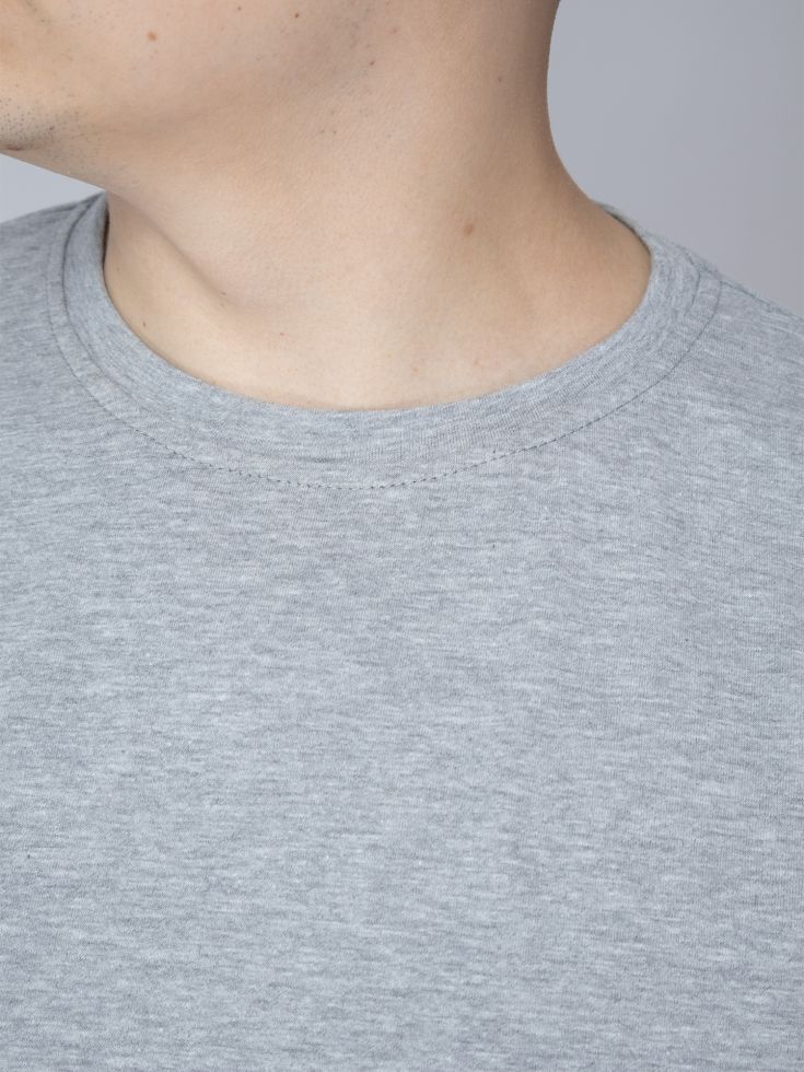 Футболка чоловіча oversize сірий меланж