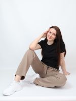 Спортивный костюм женский Грация коричневый