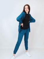 Спортивный костюм женский Ягодка морская волна