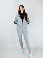 Спортивный костюм женский Ягодка серый